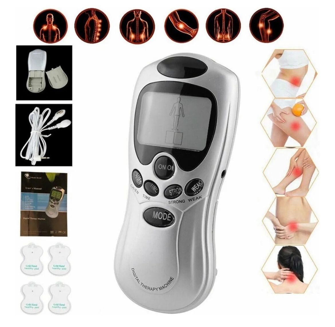 Miniatura 4 de Gimnasia Pasiva Cuatro Electrodos